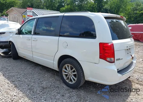 2014 Dodge Grand Caravan Sxt из США, поврежденный, VIN 2C4RDGCG8ER356643